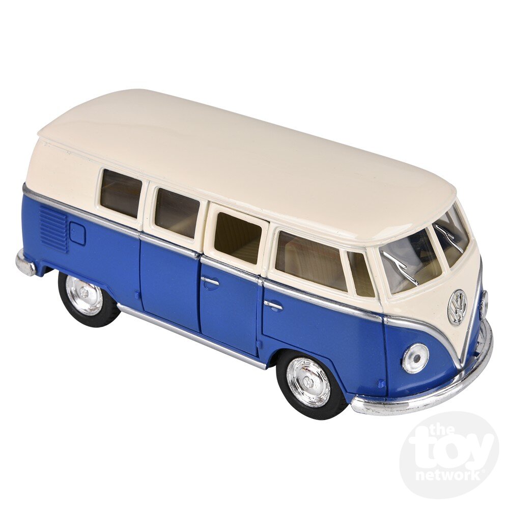 Diecast Pullback - VW Bus - Bright Colors - 1962 - 5"