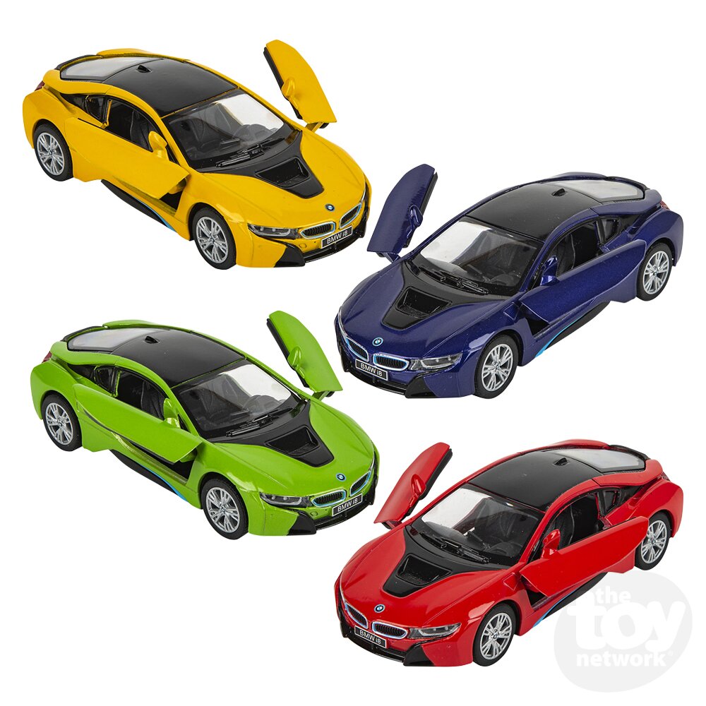Diecast Pullback BMW i8 5" (Sold Individually)