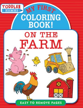 My First Coloring Book On The Farm