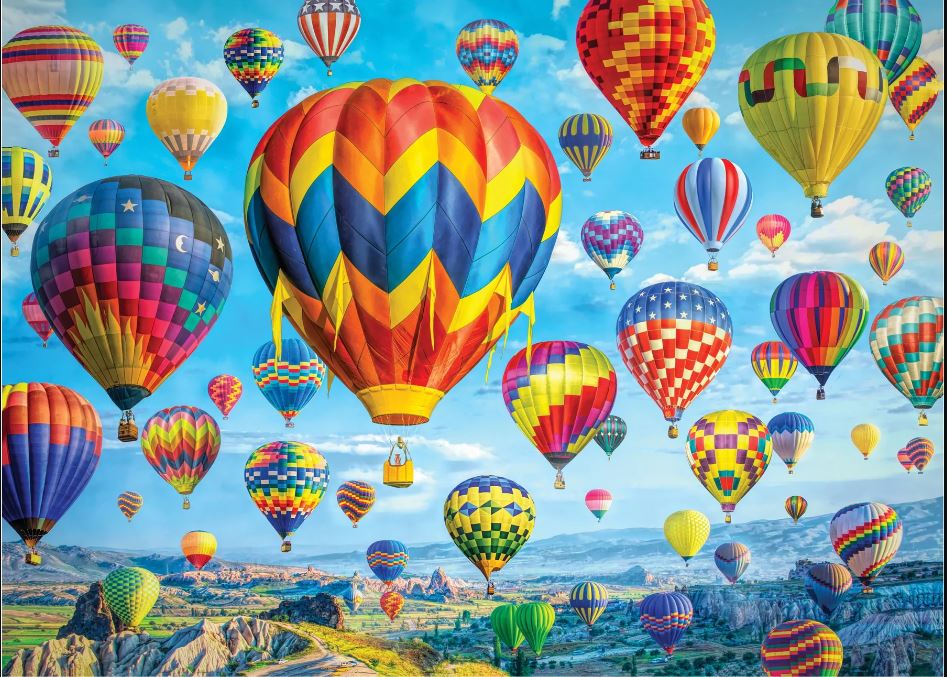 Puzzle 1000 Piece Balloons in Flight