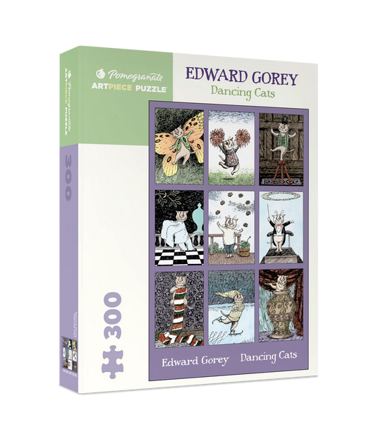 Puzzle 300 Piece - Edward Gorey - Dancing Cats