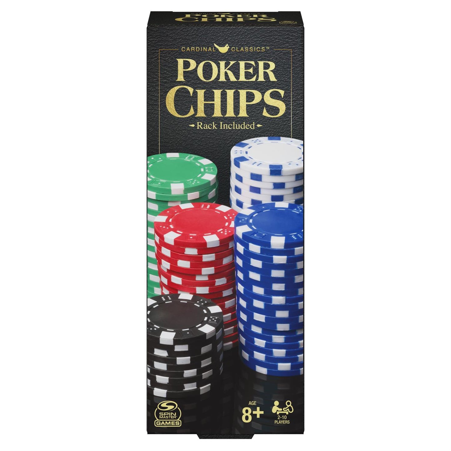 Game Cardinal Classics Poker Chips Casino Style 100pc