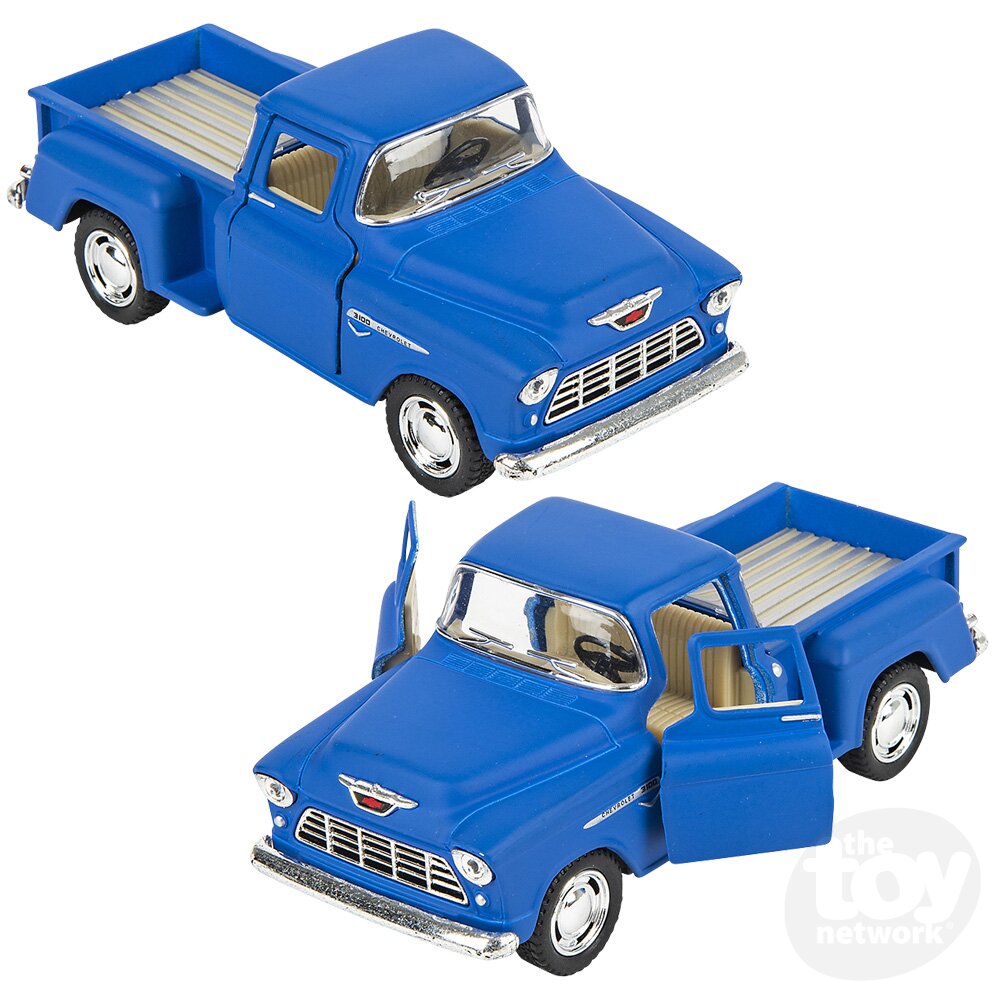 Diecast Pullback Truck Chevy 1955 Stepside 5"