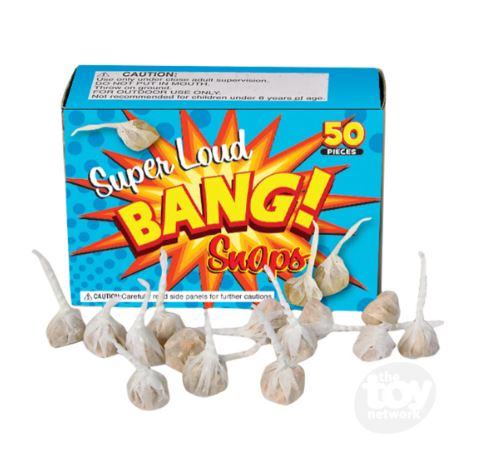 Noise Maker Bang Snaps (Sold in box of 50 Snaps)