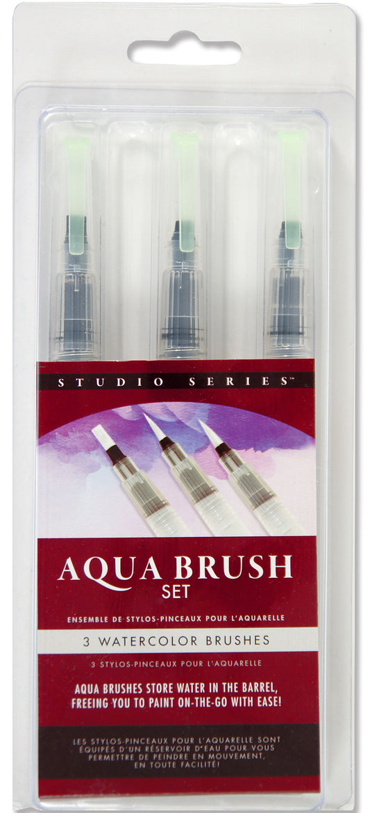 Art Center Aqua Brush Set Of 3