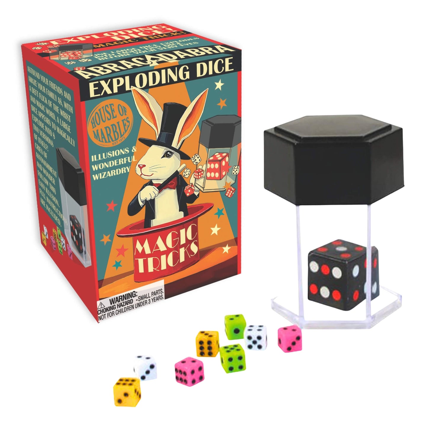 Magic Trick Exploding Dice