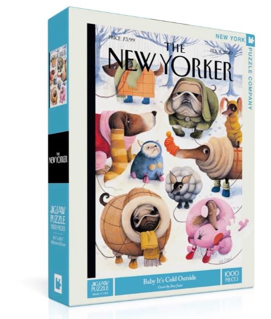 New Yorker Puzzle 1000 Piece Baby Its Cold Outside
