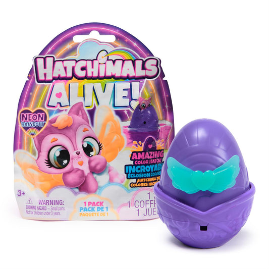 Hatchimals Alive! Rainbow Neon Blind Bag Surprise