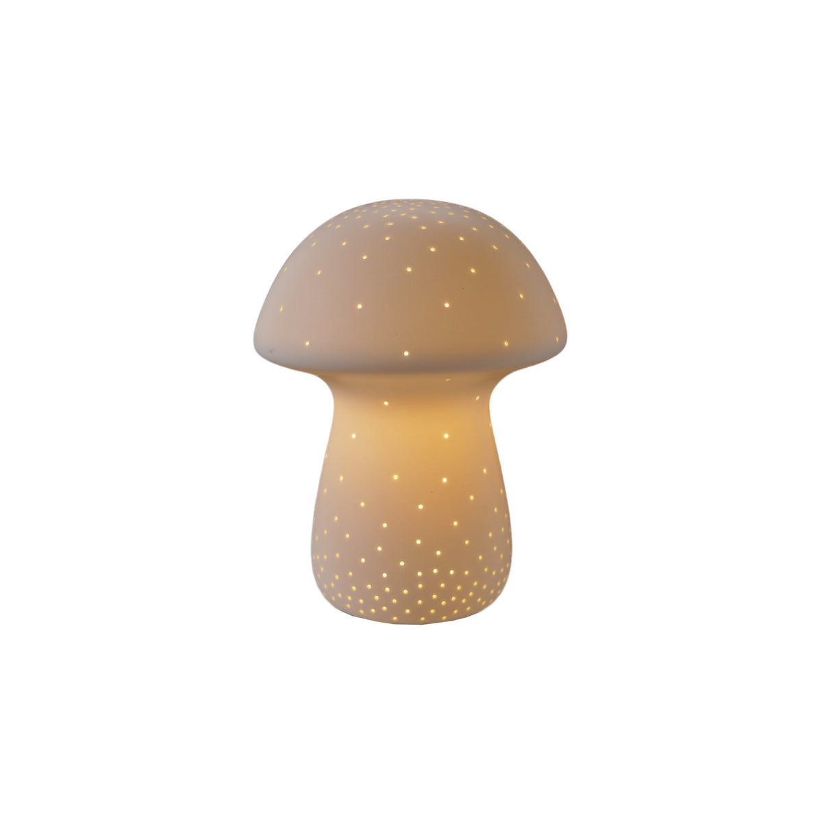 Lamp Deocorative Stoneware Pinhole