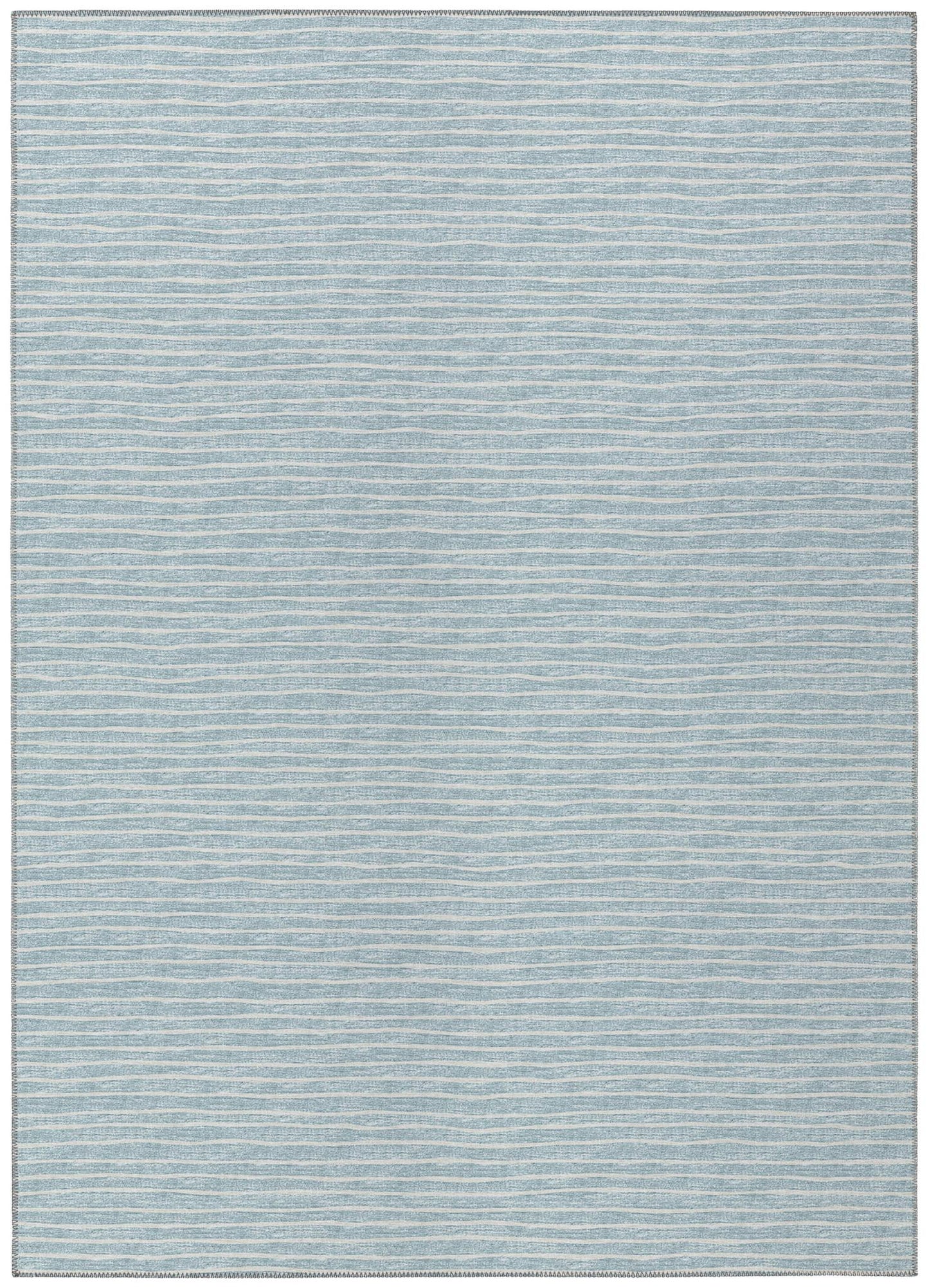 Laidley Rug Indoor/Outdoor Stripes Sky Blue 5' x 8'
