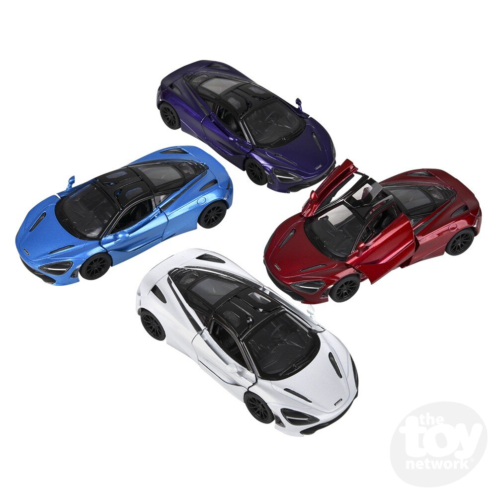 Diecast Pullback - Mclaren - 720S - 5" - Assorted Colors Sold Individually
