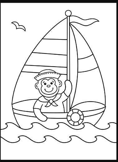 My First Coloring Book Things That Go