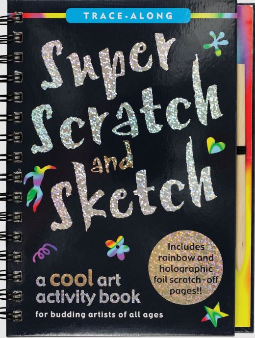 Scratch And Sketch Trace Along Activity Book Super