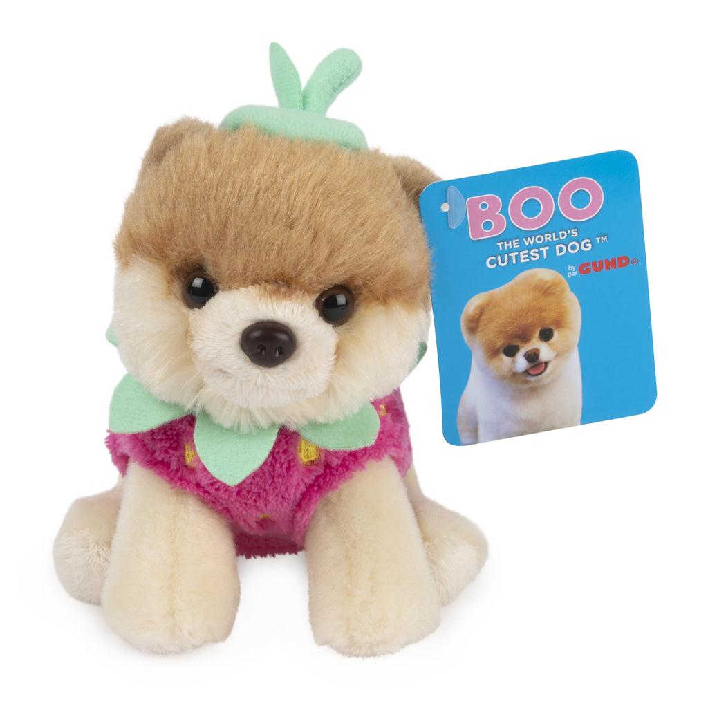 Plush Boo Itty Bitty Strawberry 5"