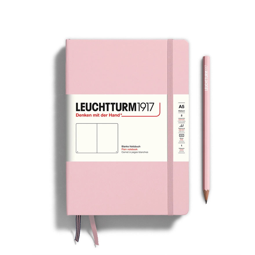Notebooks - Medium (A5) Powder Hardcover Plain