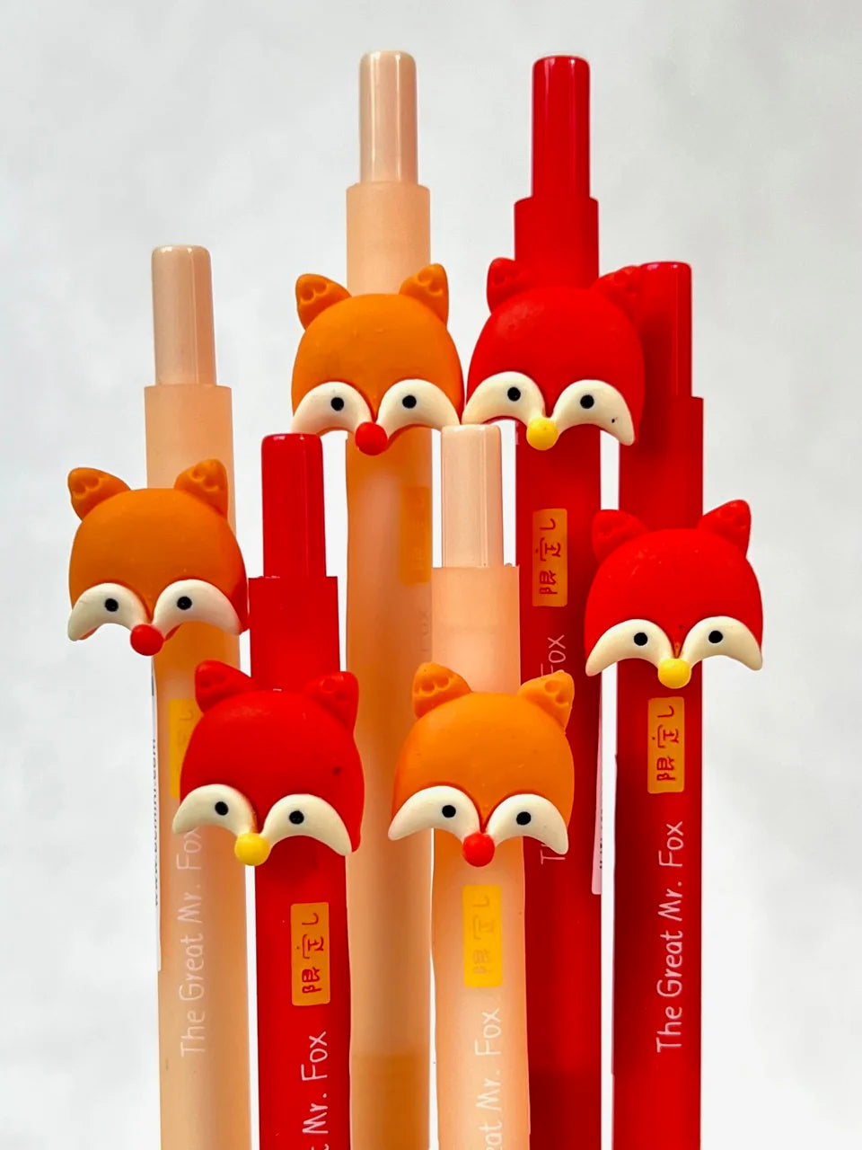 Gel Pen Fox Retractable (Sold Individually)