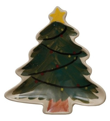 Dish - Stoneware - Iconic Christmas Shaped - Approximately 4" Long