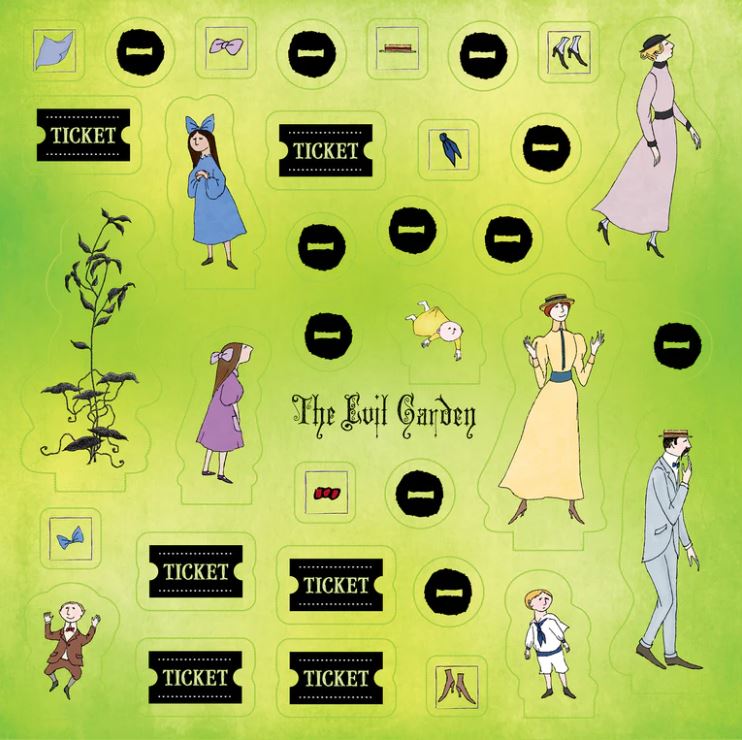 Game - Edward Gorey - Escape from The Evil Garden Board Game