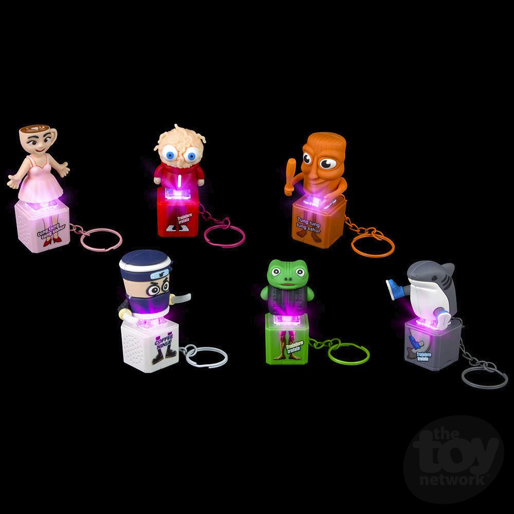 Blind Box - Brainrot - Light Up Figure - 2.6" - Sold Individually