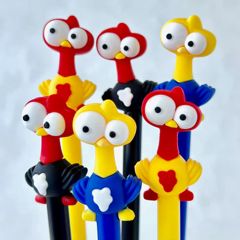 Gel Pen Run-Run Chicken (Sold Individually)