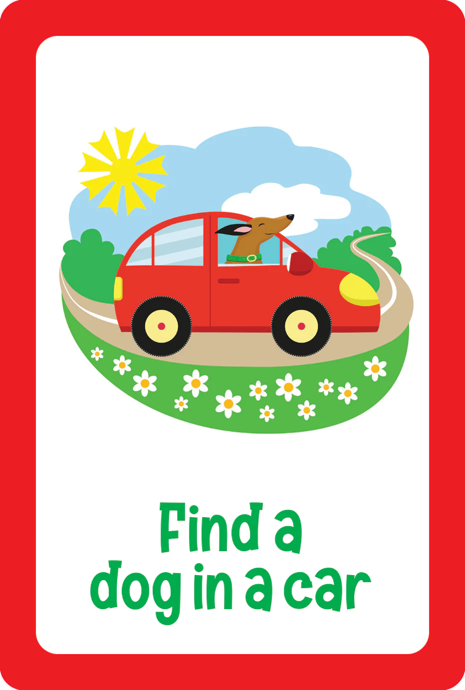 Scavenger Hunt Seek-and-Find Cards Travel