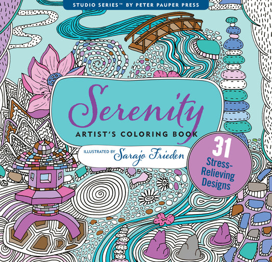 Artist's Adult Coloring Book Serenity