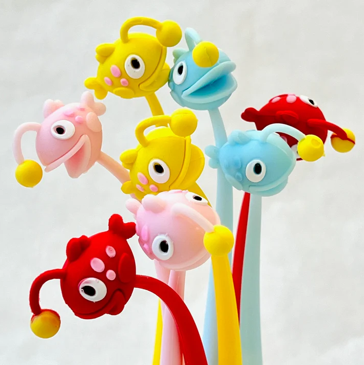 Gel Pen Angler Fish Wiggle (Sold Individually)