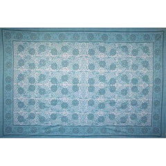 Tapestry Queen Size Lazy Daisy Blue