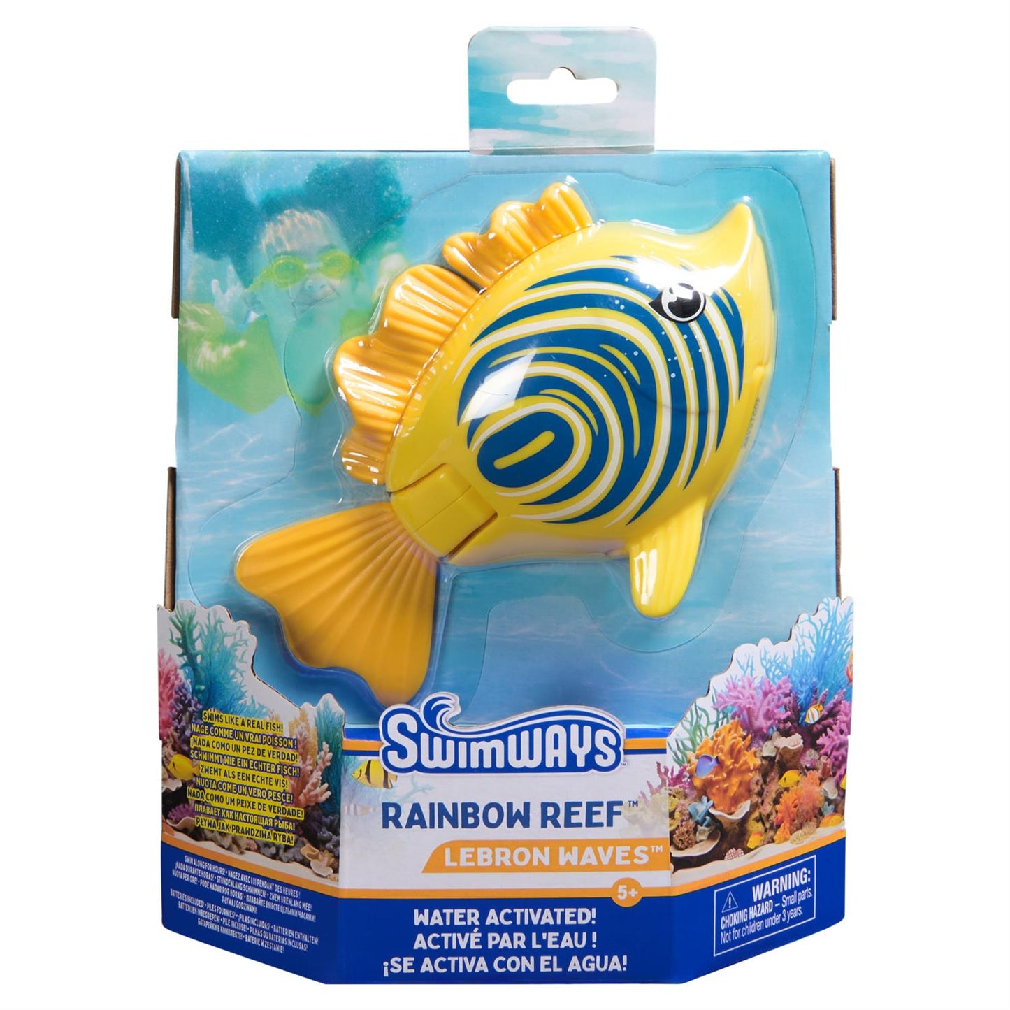 Water Toy Rainbow Reef Fish Assorted (Sold Individually)