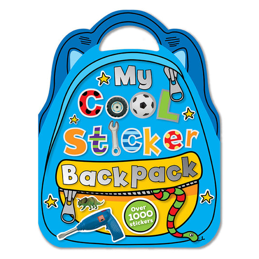 Book Sticker And Activity My Cool Sticker Backpack