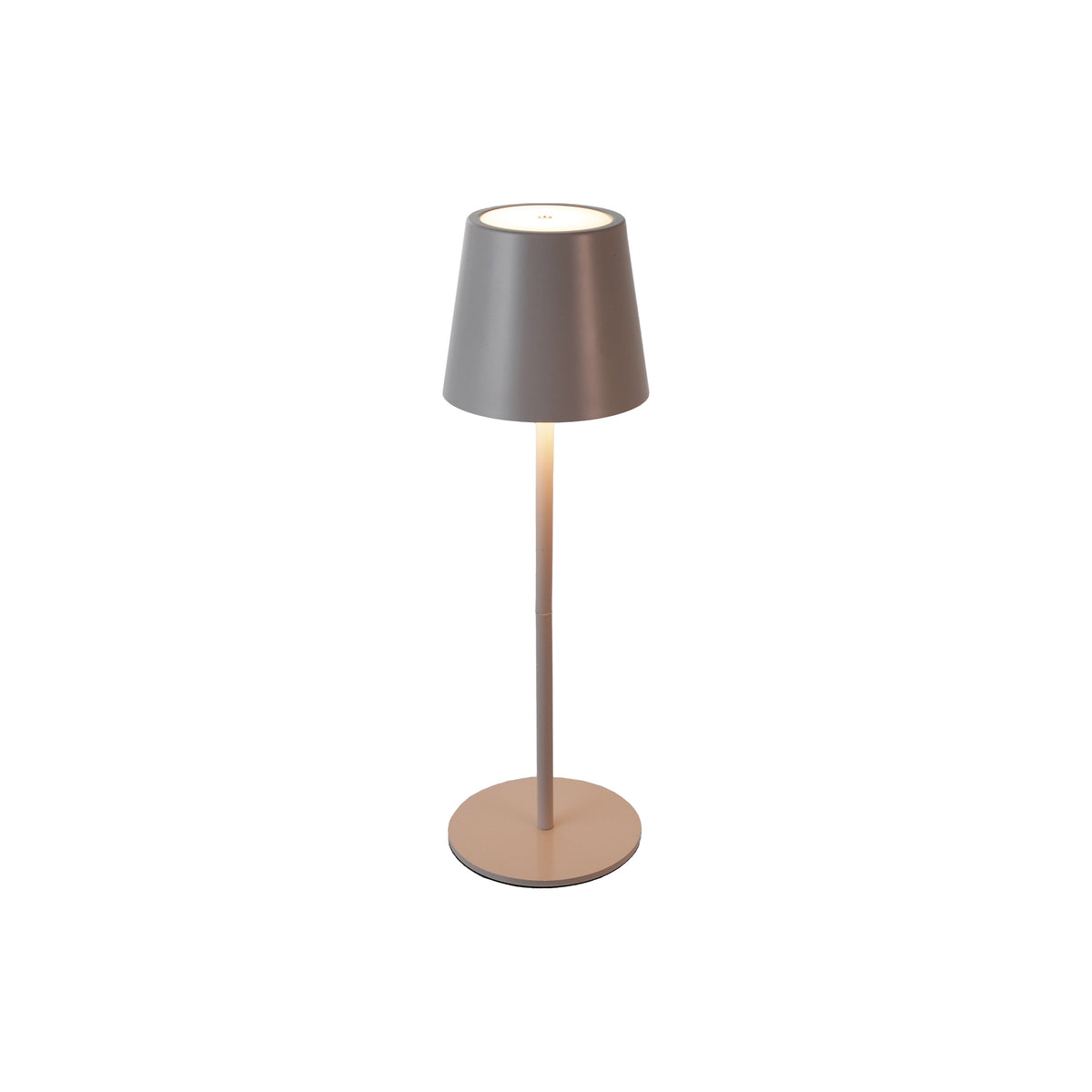 Lamp Tabletop Metal Rechargeable LED with Touch Sensor