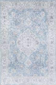 Rou Rug Cameo Blue 5' X 7'6"