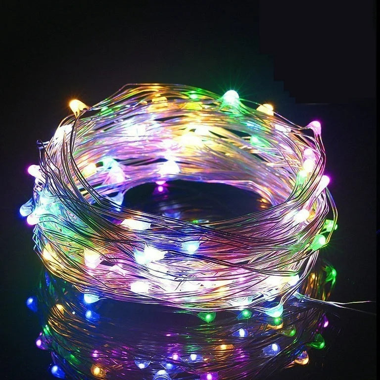 Fairy String Lights - 100 LED Battery Multi Color