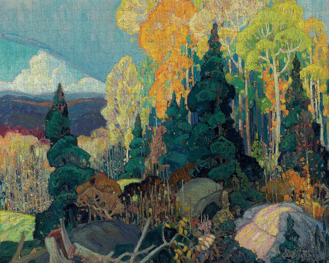 Puzzle 1000 Piece - Franklin Carmichael - Autumn Hillside