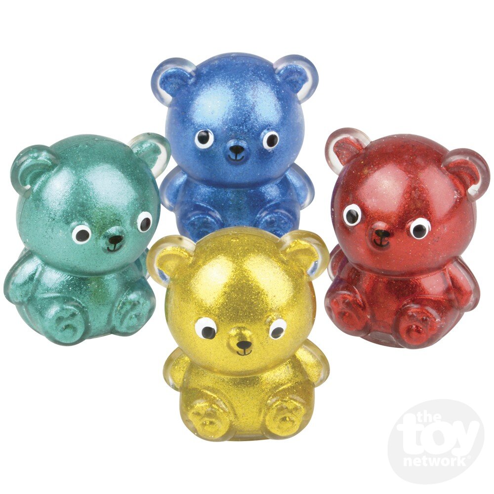 Squish Sticky Bear Metallic 2.25"