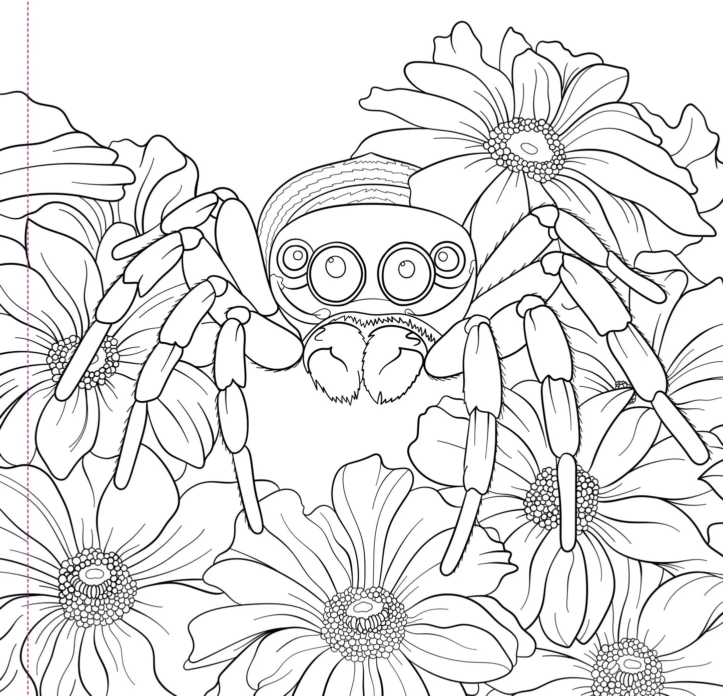 Artist's Adult Coloring Book Goth Garden