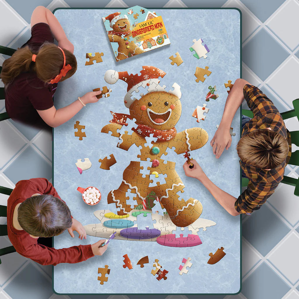 Puzzle Holiday 100 Piece I am LiL' Gingerbread Man