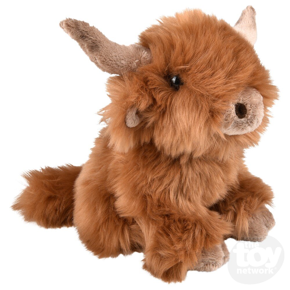 Plush Heirloom Buddy Highland Cow 7"