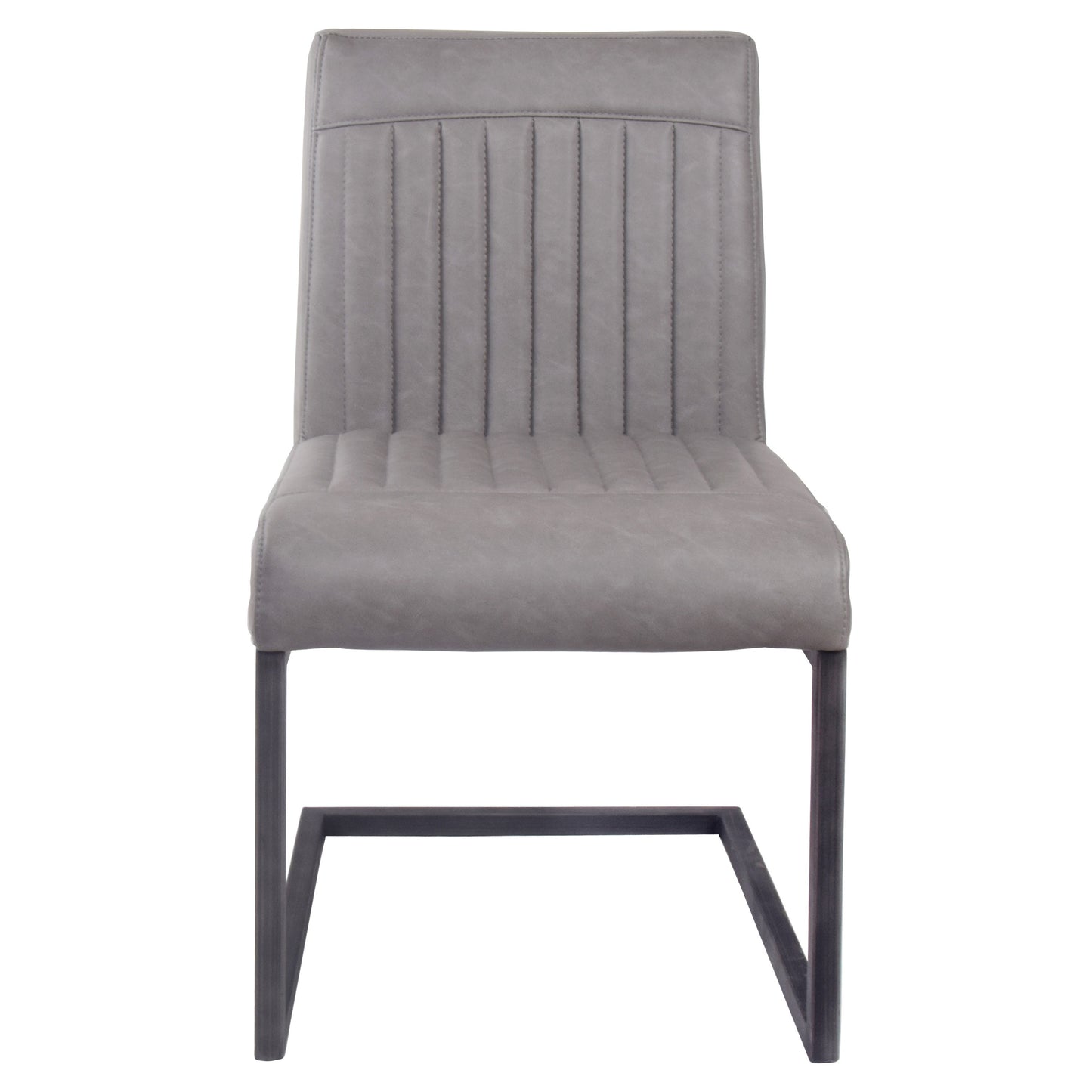 Ronan Polyurethane Dining Chair Antique Graphite Grey