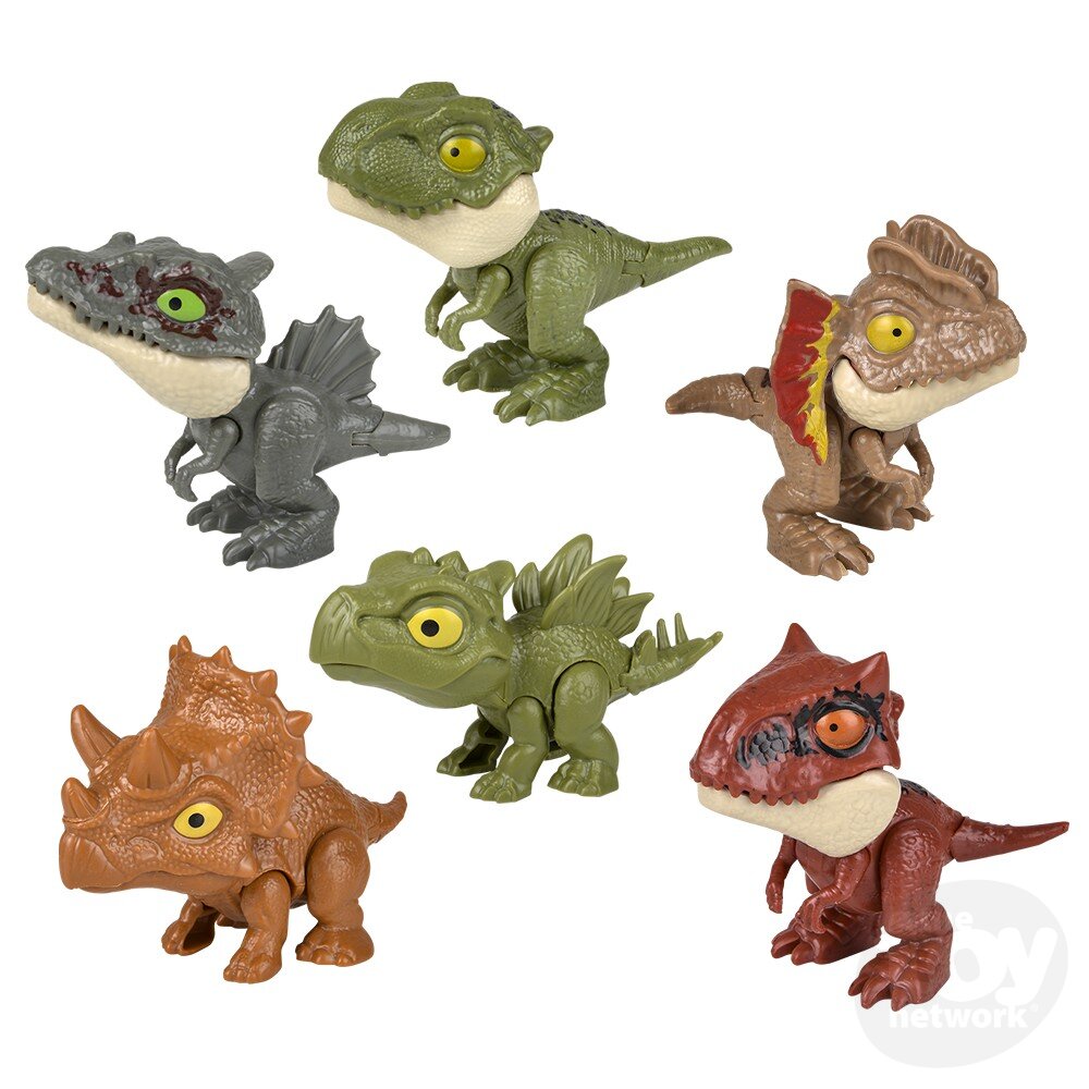 Blind Box - Dinosaur - Biting Action Figure - Mini - 2.5" - Sold Individually