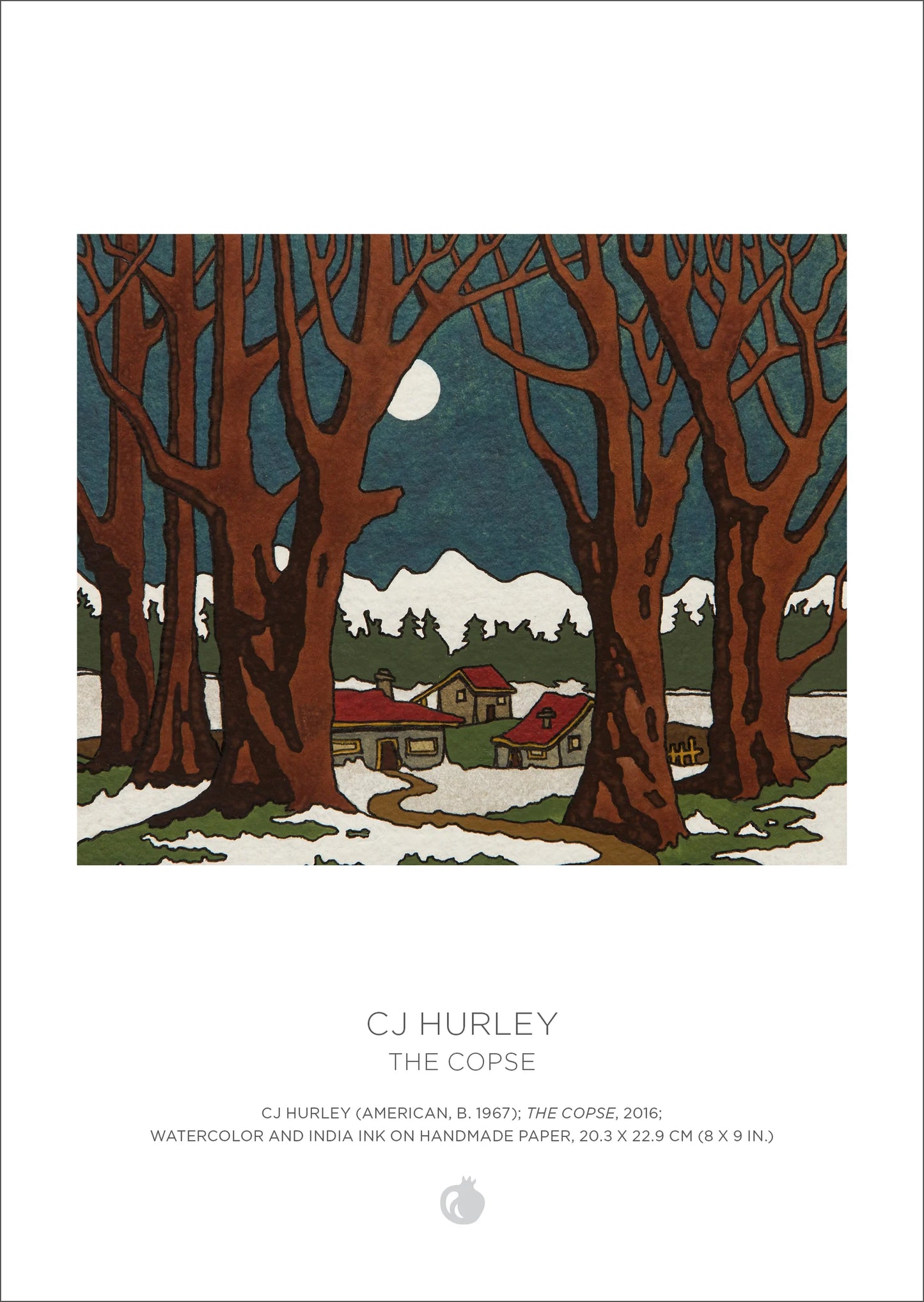 Jigsaw Puzzle Mini - 120 Piece - 4 Image Set - CJ Hurley - Snowy Cabins