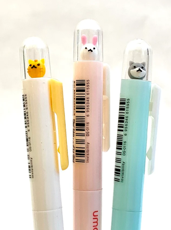Gel Pen Peek-A-Boo Animal (Sold Individually)