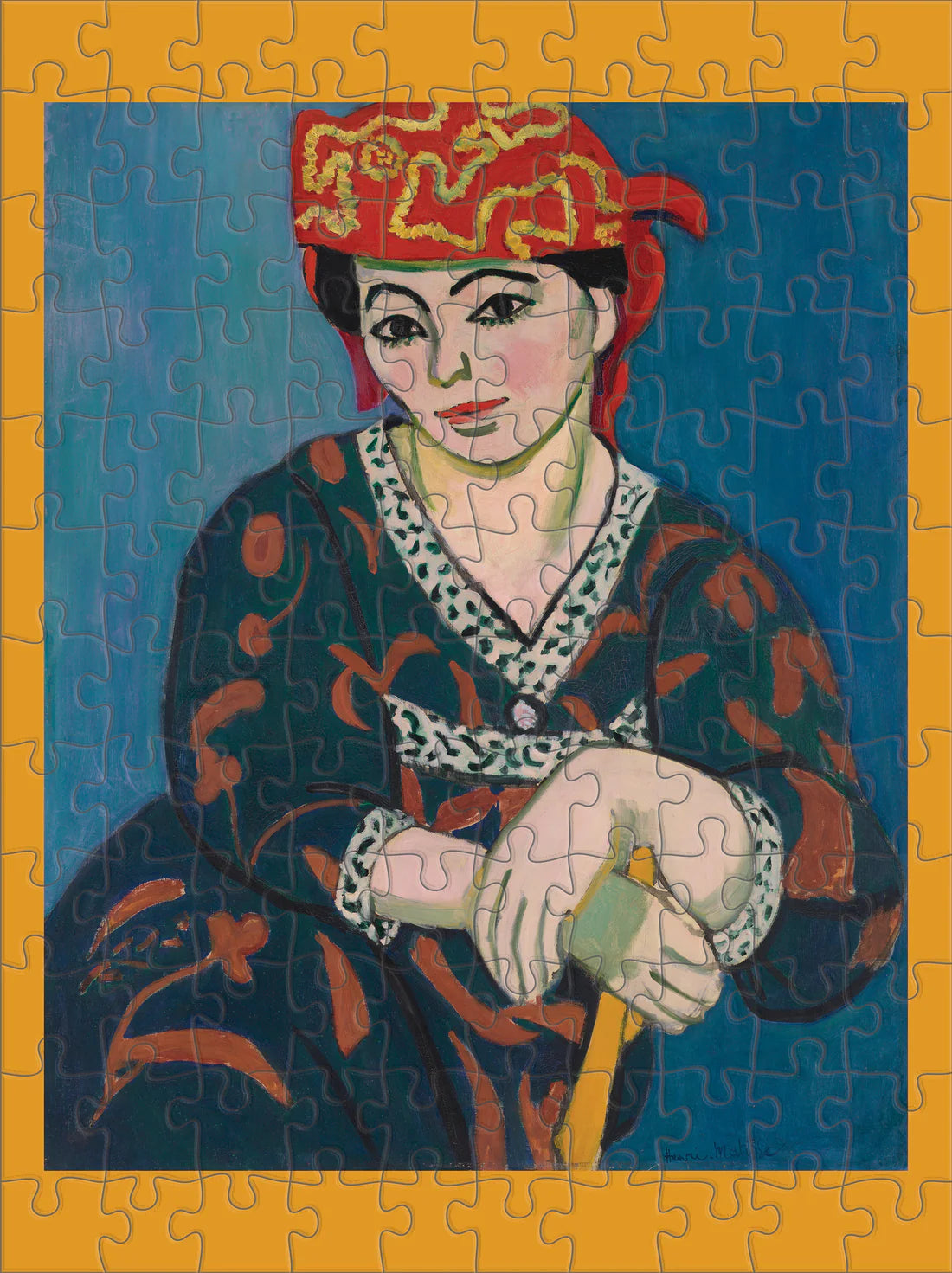 Jigsaw Puzzle Mini - 120 Piece - 4 Image Set - Henri Matisse