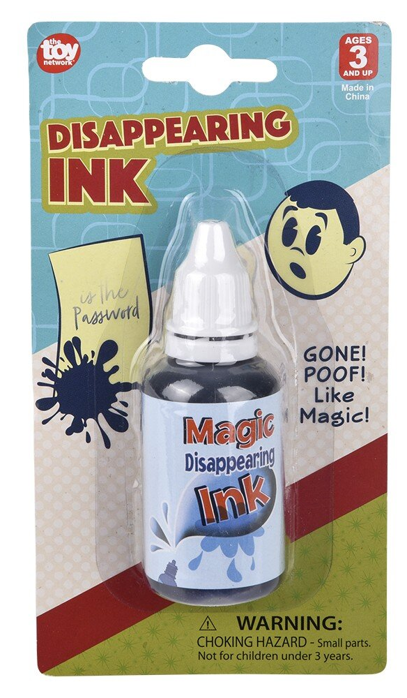 Jokes Disappearing Ink