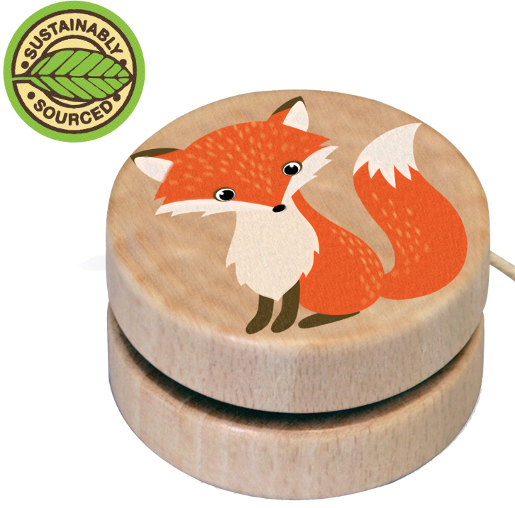 Yo-yo Wildlife Wooden Sold Individually