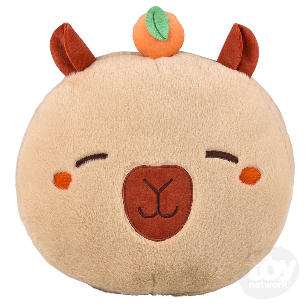 Plush Pillow Capybara 16"