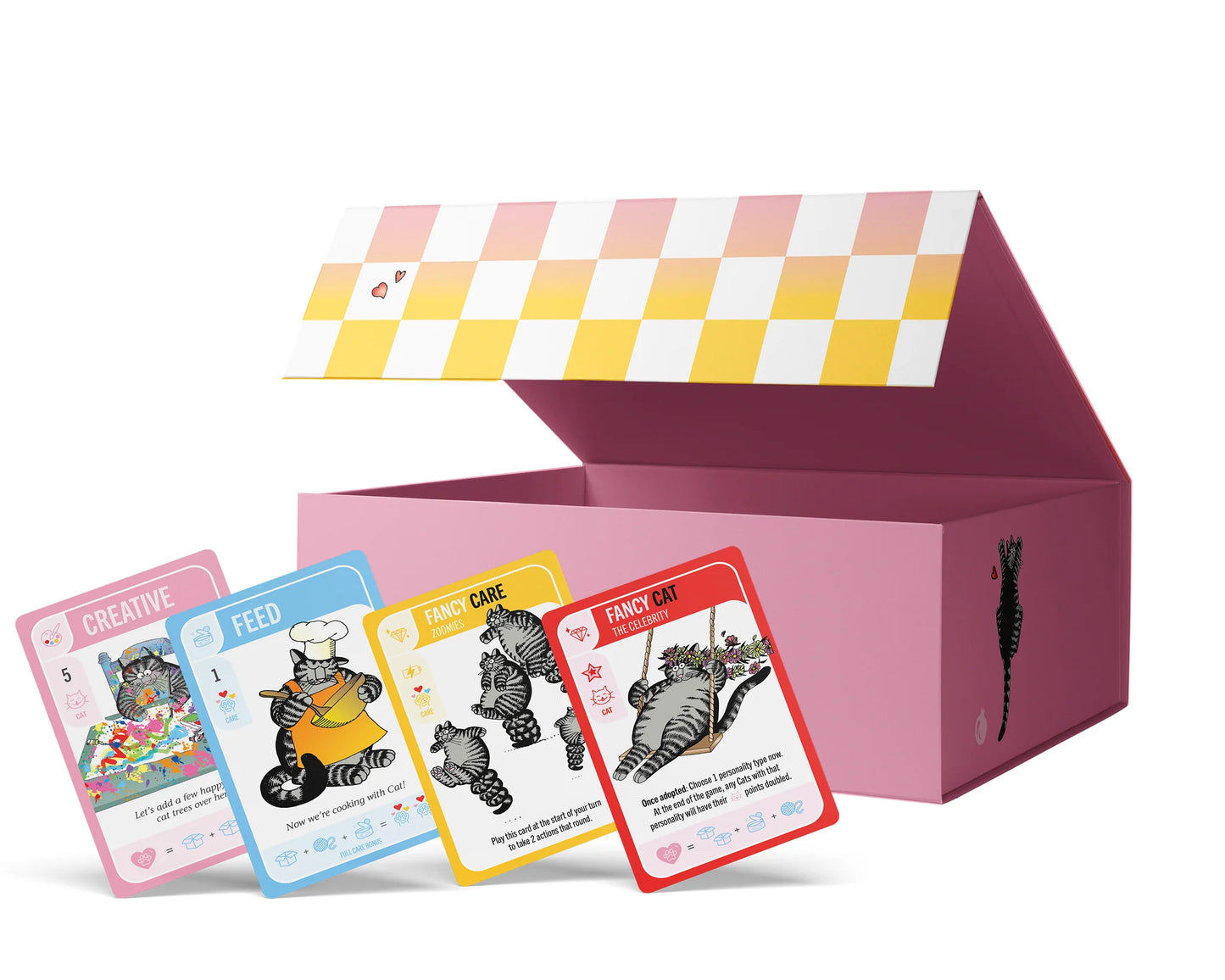 Game - B. Kliban - CatCare: A Feline Befriending Card Game