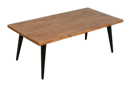 Prelude Cocktail Table Rectangular Suede