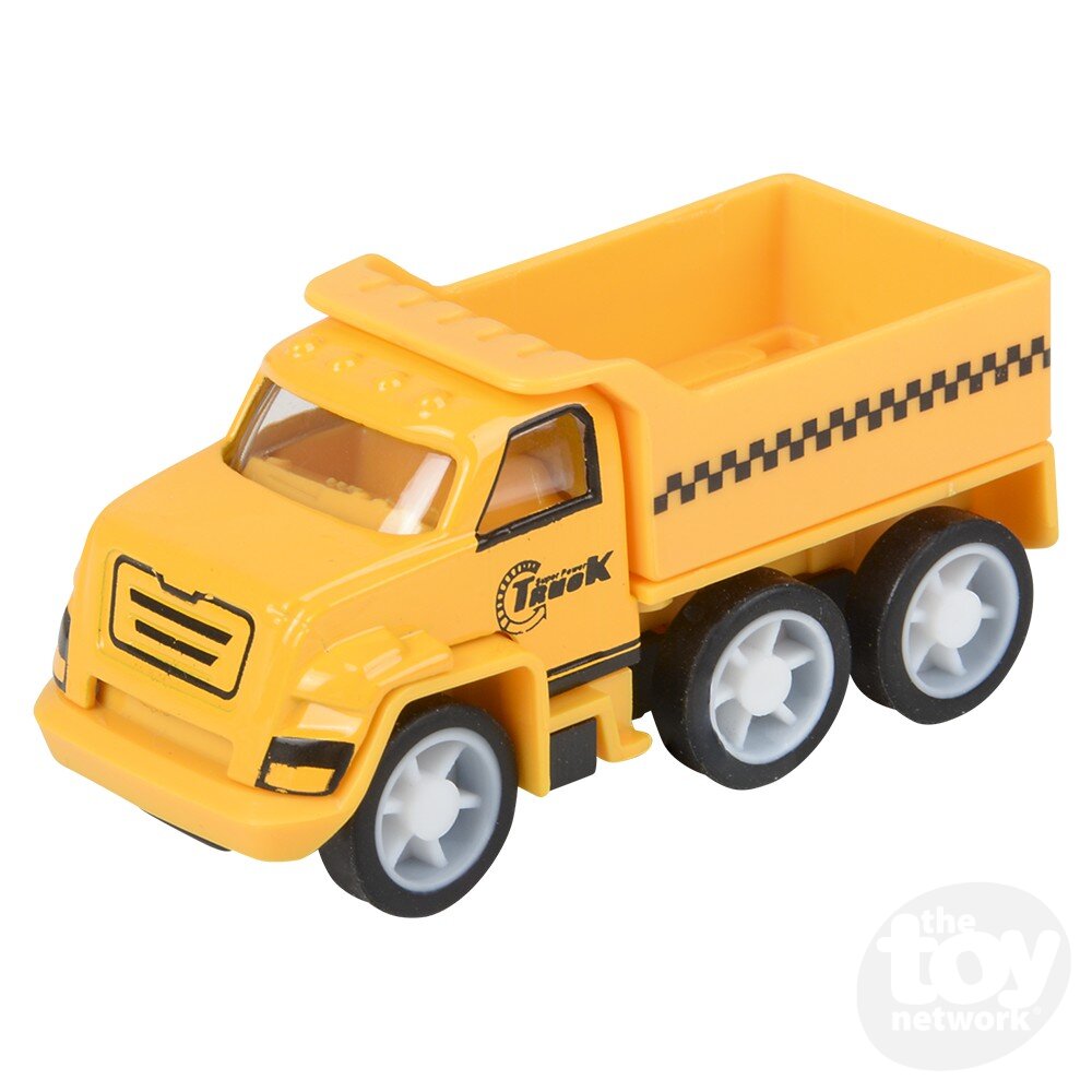 Diecast Pullback - Mini - Construction Vehicles - 2.5" - Sold Individually
