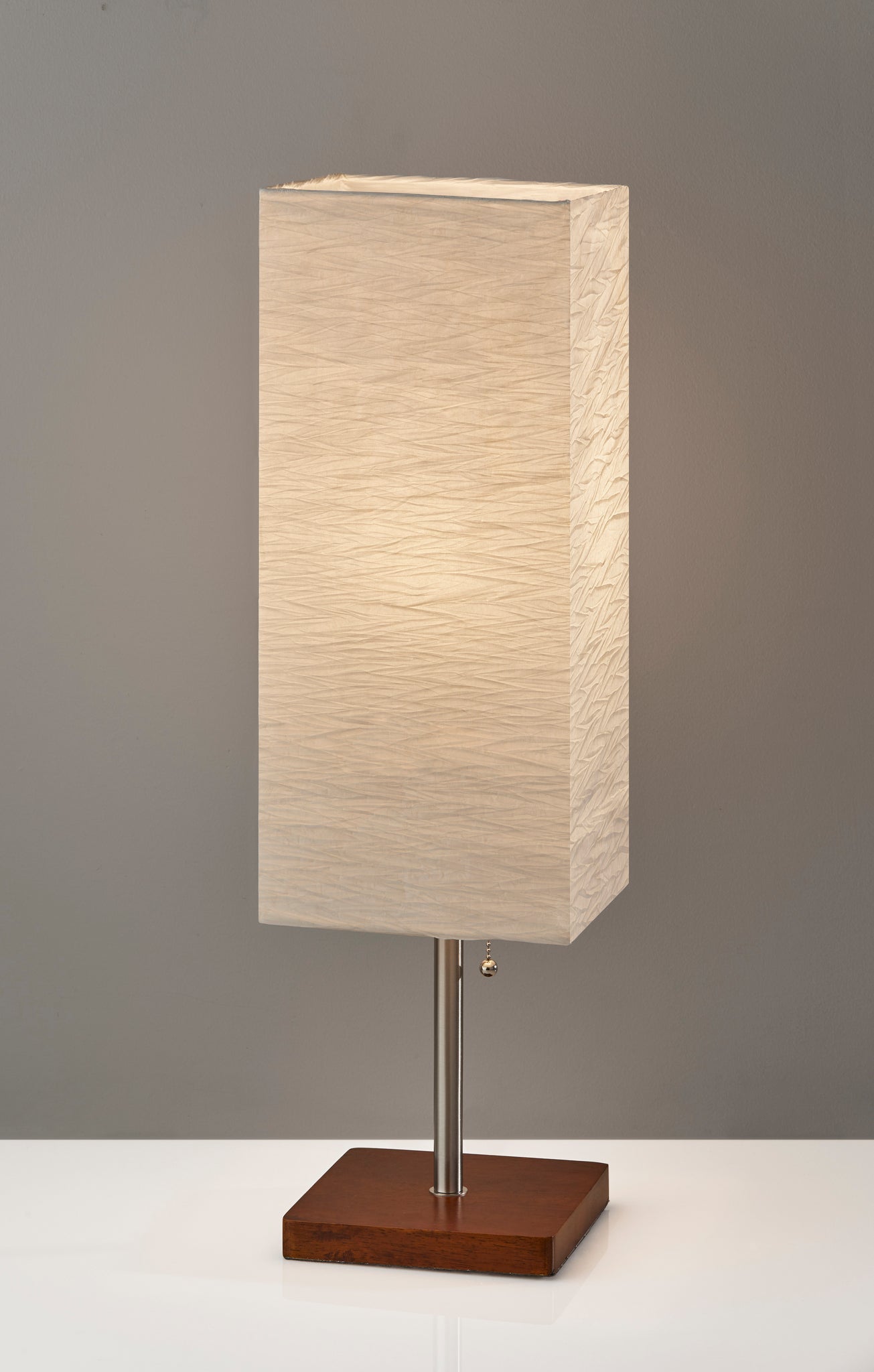 Dune Table Lamp Walnut Finish